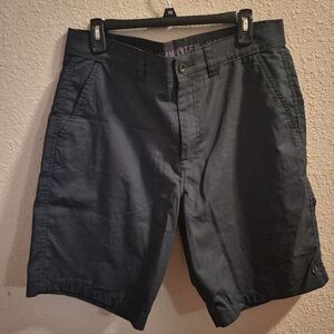Men's Black Hang Ten Shorts